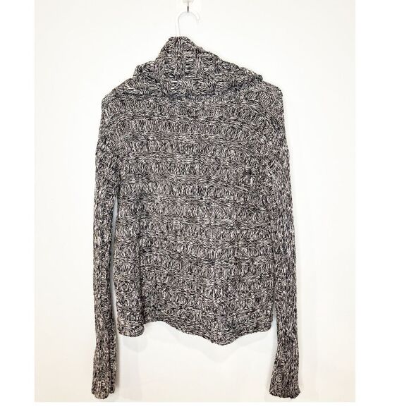 Alice + Olivia merino wool chunky knit funnel neck sweater - Picture 2 of 4